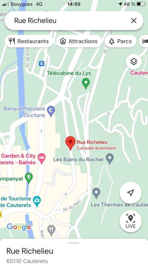 Appart 6 Pers Renove En Plein Coeur De Cauterets Exterior foto